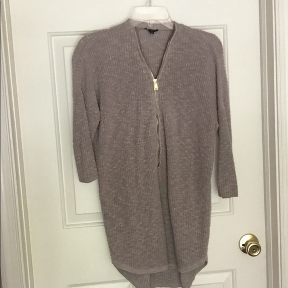 Zip up sweater